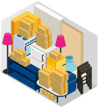 Tours sud I contenu d'un box de stockage de 15M3 (6M2)